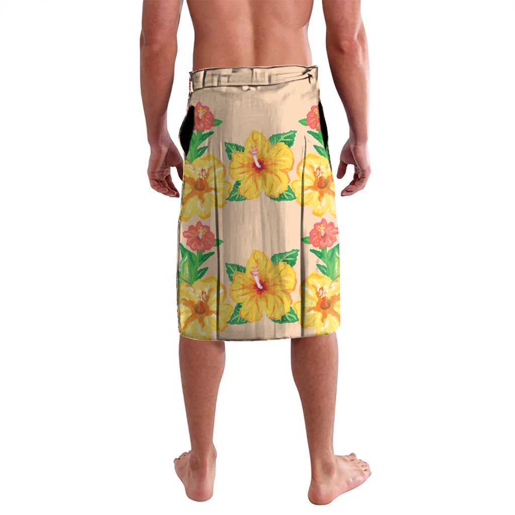 Kawaii Hula Girls Lavalava Aloha Hibiscus Flowers