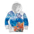 Hibiscus Turtle Tattoo Coral Reef Kid Hoodie with Polynesian Tribal
