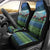 Personalised Fiji Viti Levu Car Seat Cover Tagimoucia and Tapa Tribal Pattern