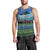 Personalised Fiji Viti Levu Men Tank Top Tagimoucia and Tapa Tribal Pattern