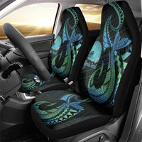 Personalised Hawaii Kure Atoll Car Seat Cover Holaniku Coral Reef with Polynesian Tribal