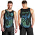 Personalised Hawaii Kure Atoll Men Tank Top Holaniku Coral Reef with Polynesian Tribal