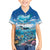 Personalised Palau Kayangel Atoll Hawaiian Shirt Turtle With Coral Reef Under Water