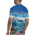 Personalised Palau Kayangel Atoll Rugby Jersey Turtle With Coral Reef Under Water