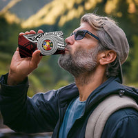 Personalised Tonga Constitution Day 1875 4 in 1 Can Cooler Tumbler Polynesian Tribal Tattoo