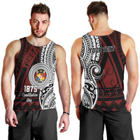 Personalised Tonga Constitution Day 1875 Men Tank Top Polynesian Tribal Tattoo