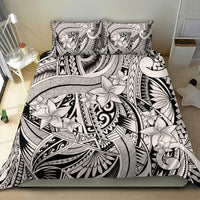 Polynesia Bedding Set Tribal Polynesian Spirit With Beige Pacific Flowers LT9 - Polynesian Pride