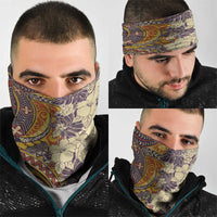 Polynesia Neck Gaiter Hibiscus Hawaiian Tribal Tattoo Retro Tan LT9 - Polynesian Pride