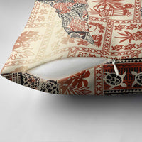 Hawaii Beige Version Pillow Cover Aloha Tribal Pattern LT9 - Polynesian Pride