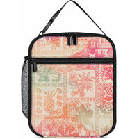 Hawaii Lunch Bag Aloha Tribal Pattern Sweat Pink Ombre LT9 10.2 × 8.3 × 4.3 inch Pink - Polynesian Pride