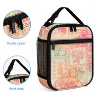 Hawaii Lunch Bag Aloha Tribal Pattern Sweat Pink Ombre LT9 - Polynesian Pride