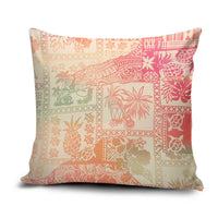 Hawaii Sweat Pink Ombre Pillow Cover Aloha Tribal Pattern LT9 Pink - Polynesian Pride