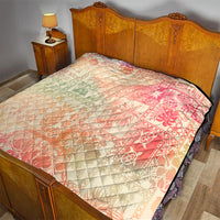 Hawaii Quilt Aloha Tribal Pattern Sweat Pink Ombre LT9 - Polynesian Pride