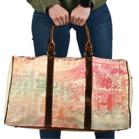 Hawaii Sweat Pink Ombre Travel Bag Aloha Tribal Pattern - Polynesian Pride