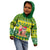 Cook Islands Christmas Kid Hoodie Santa Beach Meri Kiritimiti LT9 - Polynesian Pride