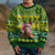 Cook Islands Christmas Kid Ugly Christmas Sweater Santa Beach Meri Kiritimiti LT9 - Polynesian Pride