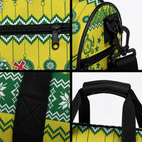 Personalised Cook Islands Christmas Duffle Bag Santa Beach Meri Kiritimiti LT9 - Polynesian Pride