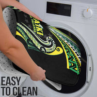 Rugby Cook Islands Avaiki Bathroom Set Black Kuki Airani Tribal Maori Inspired - Polynesian Pride