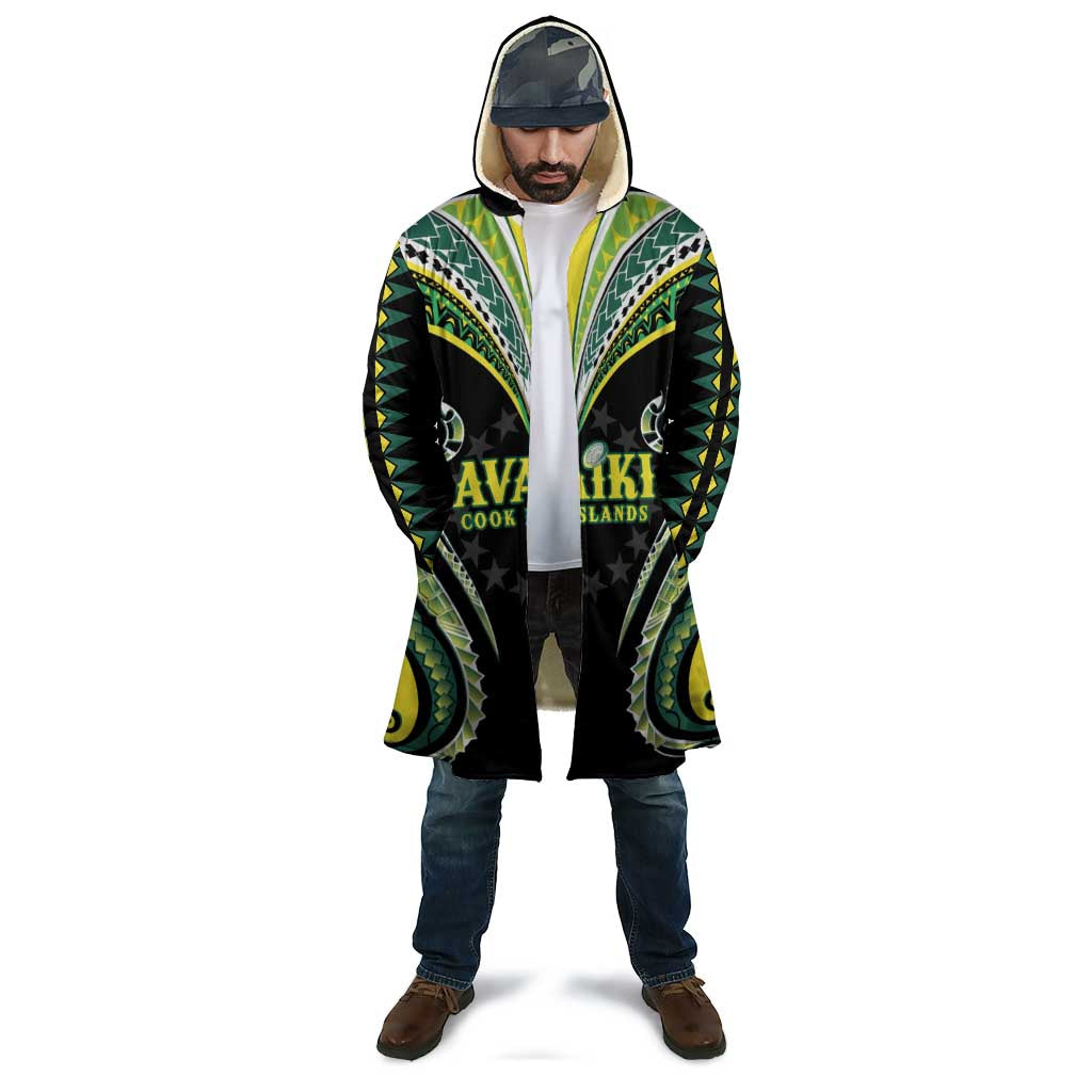 Custom Rugby Cook Islands Avaiki Cloak Black Kuki Airani Tribal Maori Inspired - Polynesian Pride