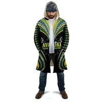 Custom Rugby Cook Islands Avaiki Cloak Black Kuki Airani Tribal Maori Inspired - Polynesian Pride