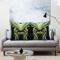 Rugby Cook Islands Avaiki Pillow Cover Black Kuki Airani Tribal Maori Inspired LT9 - Polynesian Pride