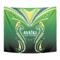 Rugby Cook Islands Avaiki Tapestry Green Kuki Airani Tribal Maori Inspired LT9 - Polynesian Pride