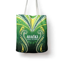 Rugby Cook Islands Avaiki Tote Bag Green Kuki Airani Tribal Maori Inspired LT9 - Polynesian Pride
