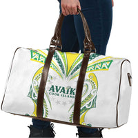 Rugby Cook Islands Avaiki Travel Bag White Kuki Airani Tribal Maori Inspired LT9 - Polynesian Pride