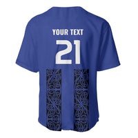 Custom Oceania Football NZ Auckland Baseball Jersey Maori Tribal Pattern LT9 - Polynesian Pride