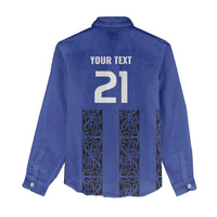 Custom Oceania Football NZ Auckland Women Casual Shirt Maori Tribal Pattern LT9 - Polynesian Pride