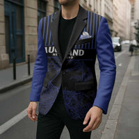 Custom Oceania Football NZ Auckland Blazer Minimal City Map Style LT9 - Polynesian Pride