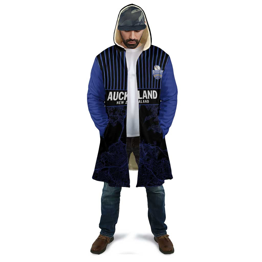 Custom Oceania Football NZ Auckland Cloak Minimal City Map Style