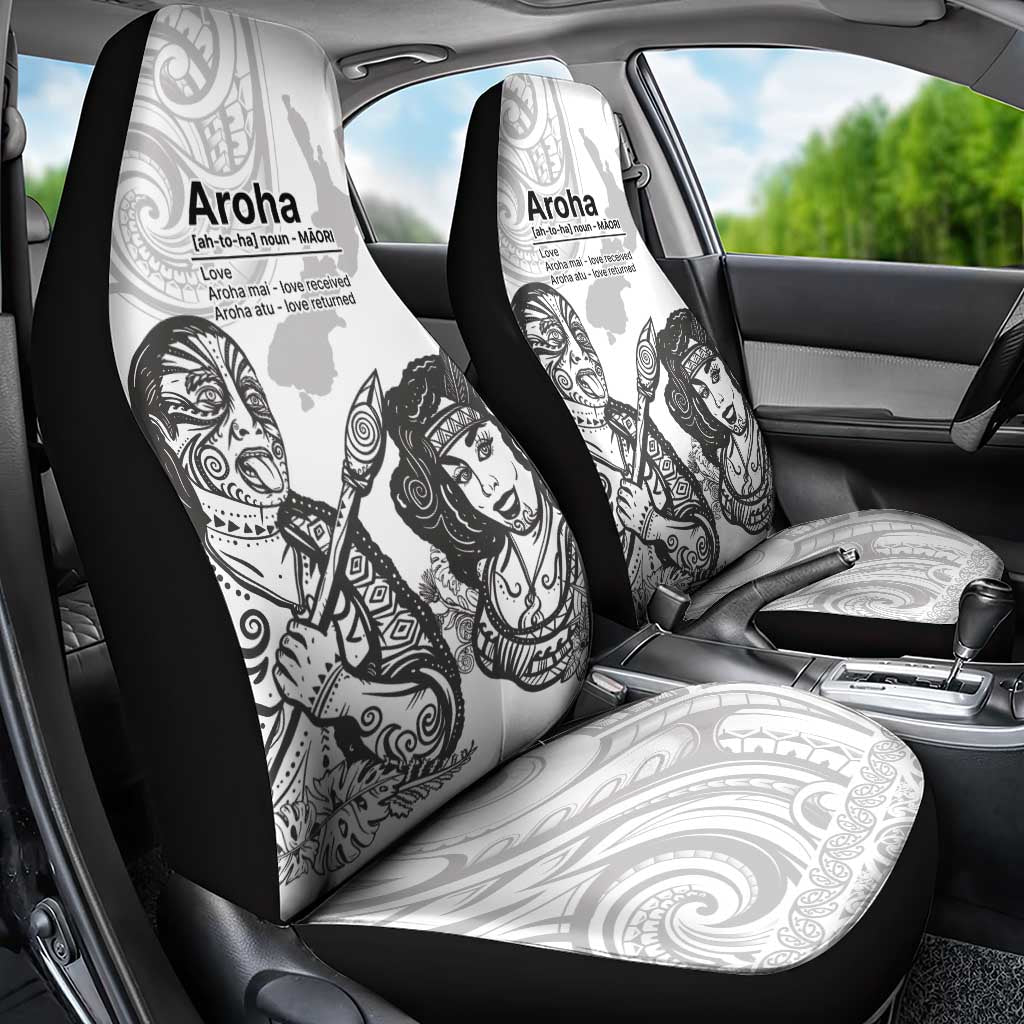 Aroha Maori Language Car Seat Cover Te Reo Maori Inspired Art