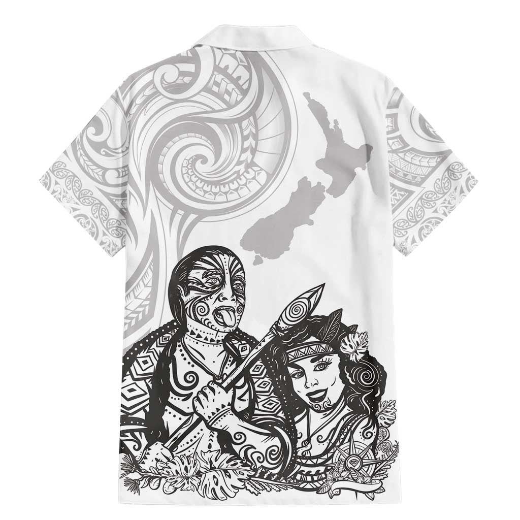 Aroha Maori Language Family Matching Mermaid Dress and Hawaiian Shirt Te Reo Maori Inspired Art LT9 - Polynesian Pride