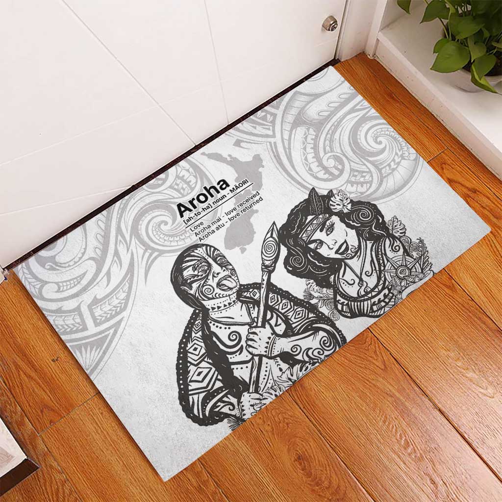 Aroha Maori Language Rubber Doormat Te Reo Maori Inspired Art