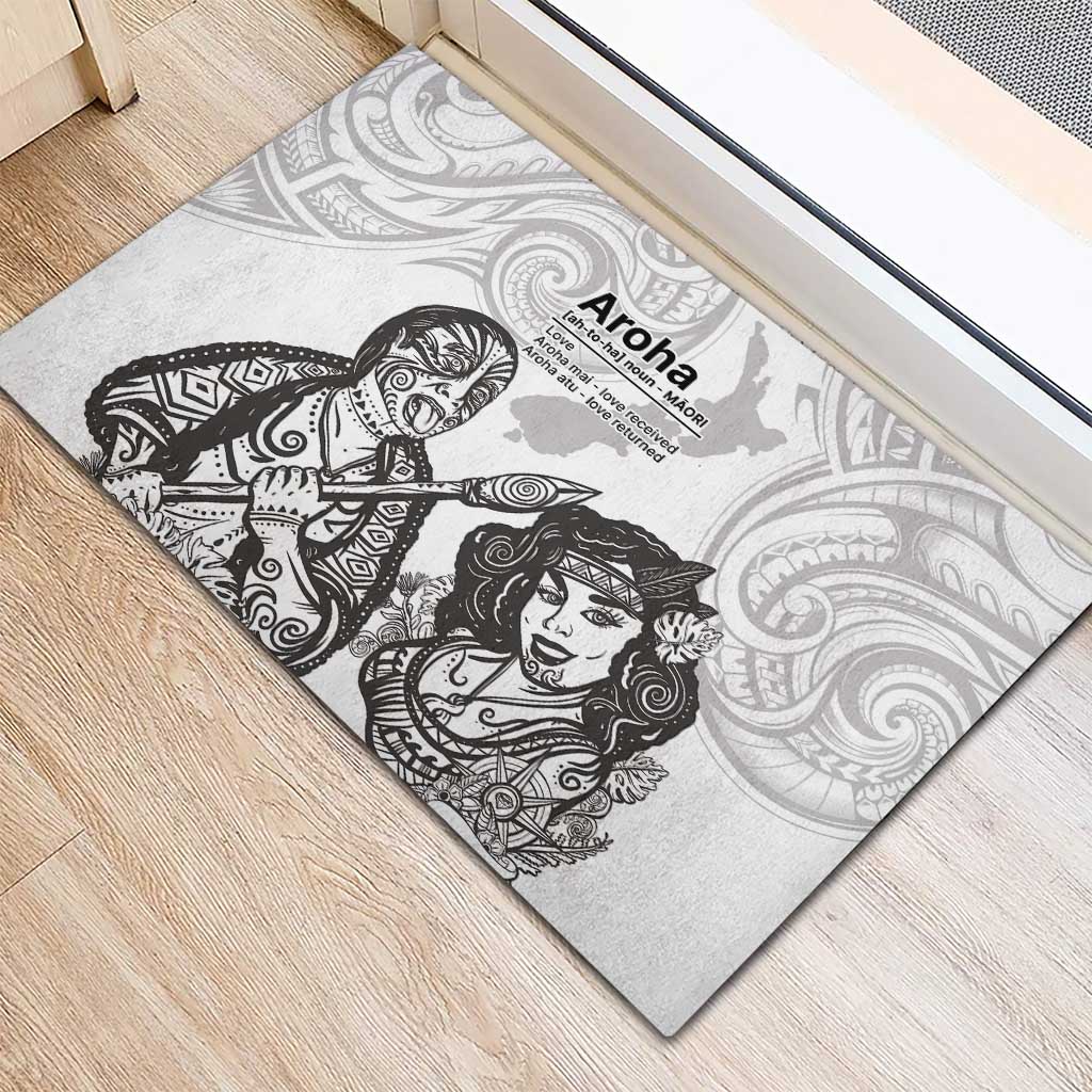 Aroha Maori Language Rubber Doormat Te Reo Maori Inspired Art