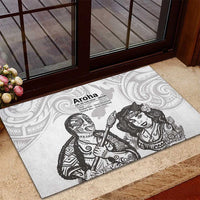 Aroha Maori Language Rubber Doormat Te Reo Maori Inspired Art