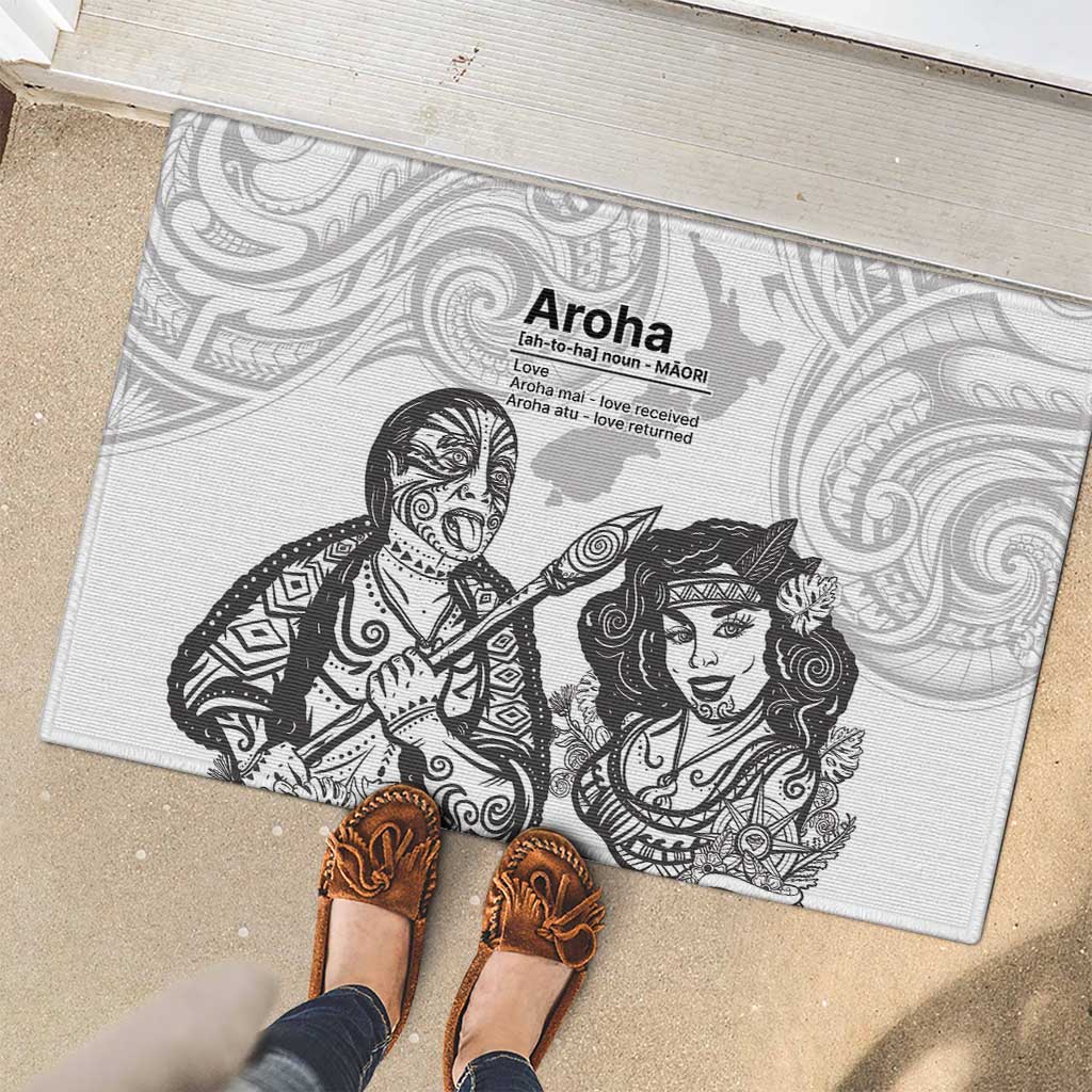 Aroha Maori Language Rubber Doormat Te Reo Maori Inspired Art