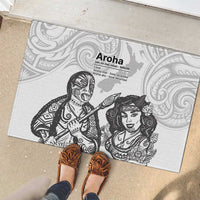 Aroha Maori Language Rubber Doormat Te Reo Maori Inspired Art