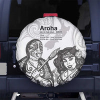 Aroha Maori Language Spare Tire Cover Te Reo Maori Inspired Art