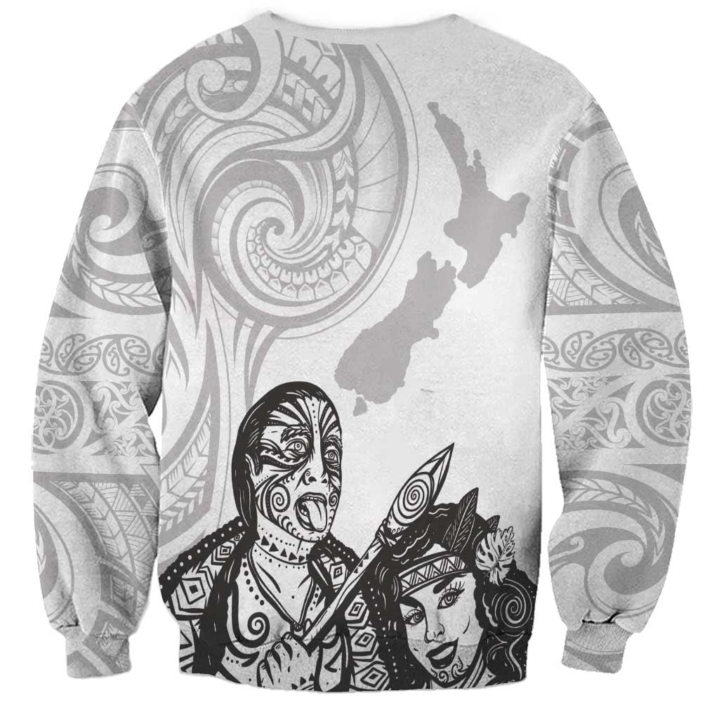 Aroha Maori Language Sweatshirt Te Reo Maori Inspired Art