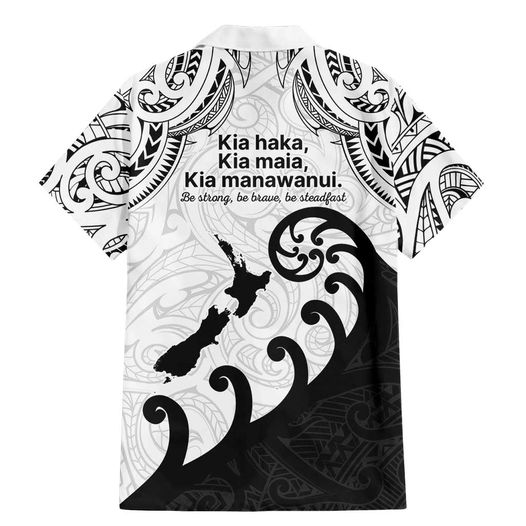 Kia Haka Maori language Family Matching Mermaid Dress and Hawaiian Shirt Te Reo Maori Inspired Art LT9 - Polynesian Pride