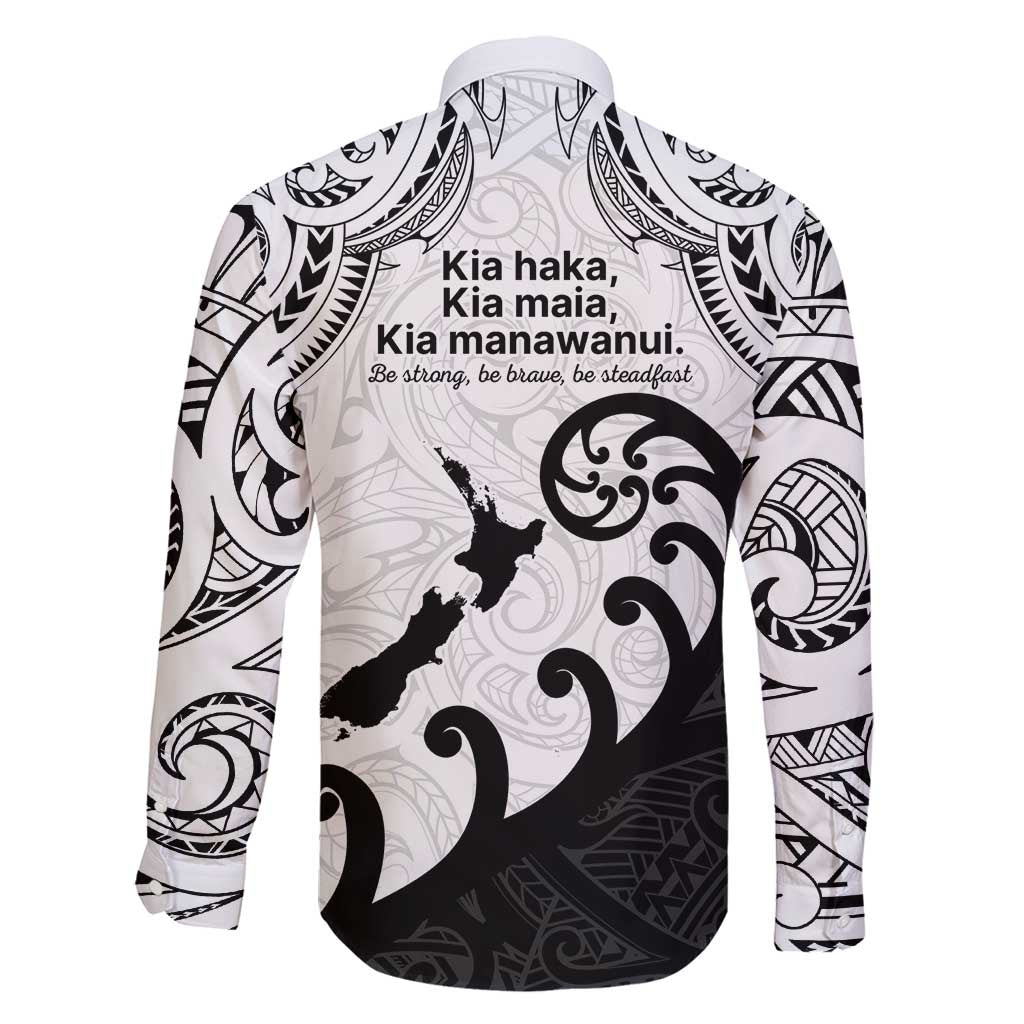 Kia Haka Maori language Family Matching Tank Maxi Dress and Hawaiian Shirt Te Reo Maori Inspired Art LT9 - Polynesian Pride