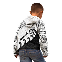 Kia Haka Maori language Kid Hoodie Te Reo Maori Inspired Art