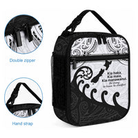 Kia Haka Maori language Lunch Bag Te Reo Maori Inspired Art LT9 - Polynesian Pride
