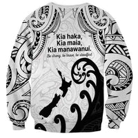 Kia Haka Maori language Sweatshirt Te Reo Maori Inspired Art