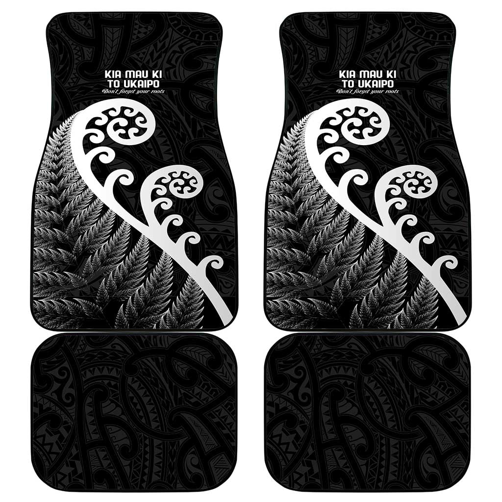 Kia Mau Ki To Ukaipo Car Mats Te Reo Maori Koru Fern Art