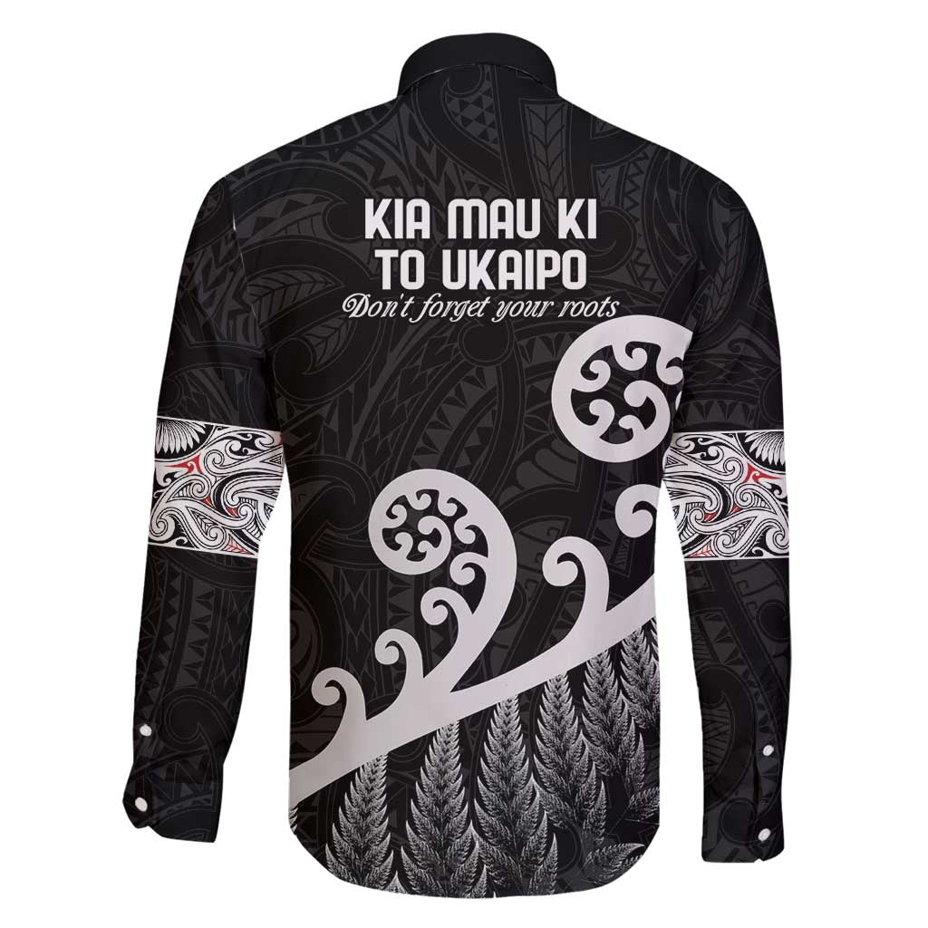 Kia Mau Ki To Ukaipo Family Matching Mermaid Dress and Hawaiian Shirt Te Reo Maori Koru Fern Art LT9 - Polynesian Pride