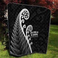Kia Mau Ki To Ukaipo Quilt Te Reo Maori Koru Fern Art LT9 - Polynesian Pride