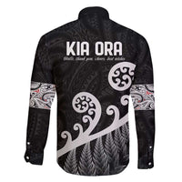 Kia Ora Maori Language Family Matching Mermaid Dress and Hawaiian Shirt Te Reo Maori Koru Fern Art LT9 - Polynesian Pride